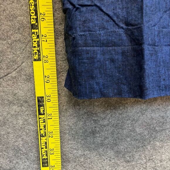 COCONUT BAY 2 Piece Outfit Set Women's Medium Blue Linen Blend Shirt and Pants - Picture 14 of 16